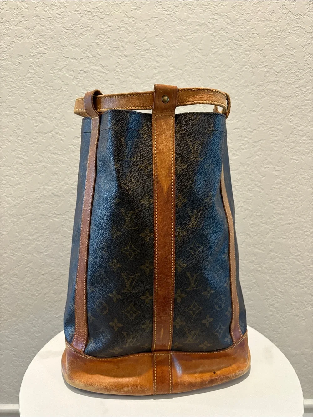 Sold Louis Vuitton Randonnee PM  Monogram LV Shoulder Bag